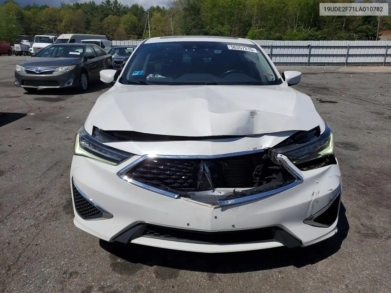 2020 Acura Ilx Premium VIN: 19UDE2F71LA010782 Lot: 56357215