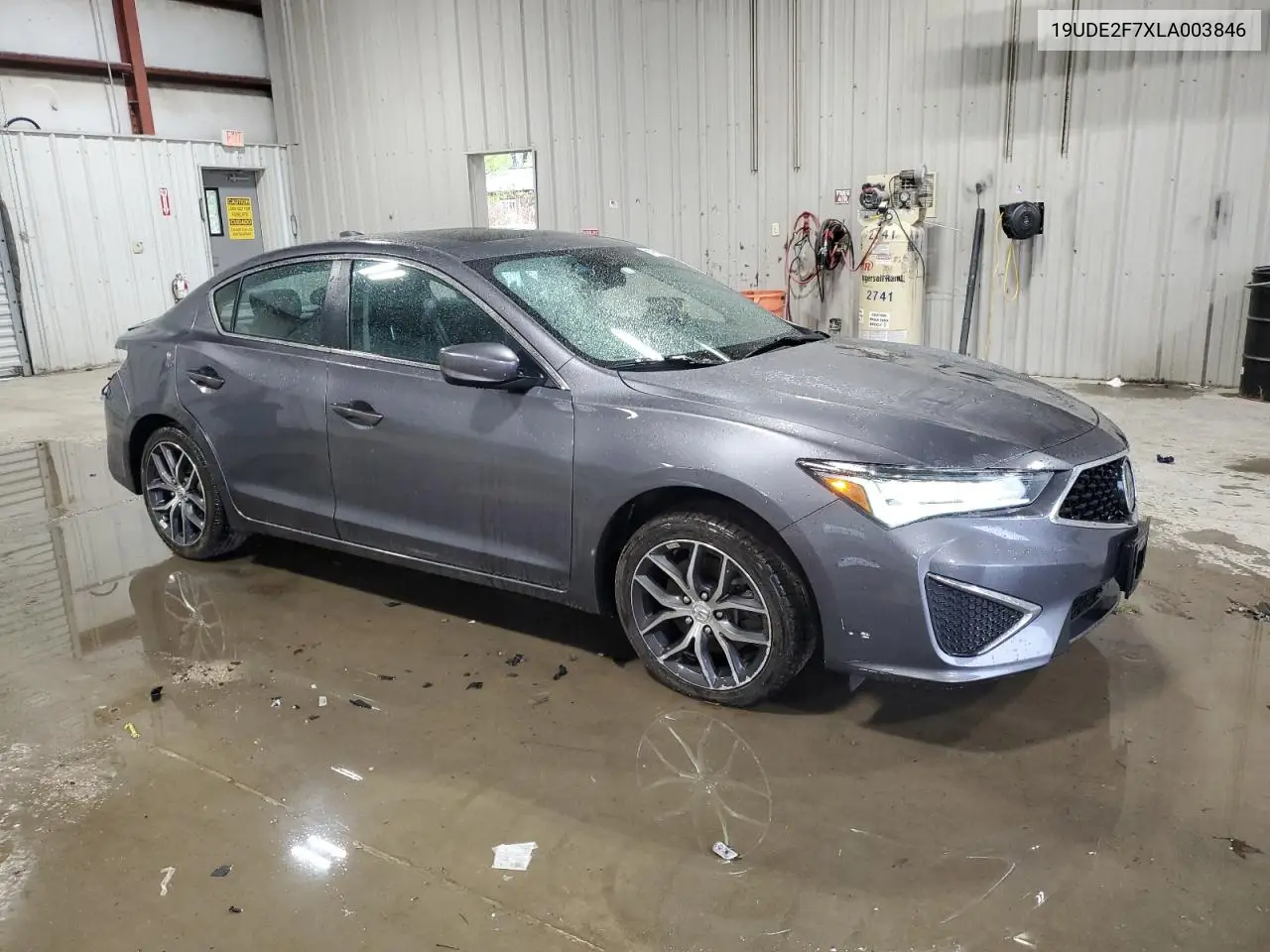 2020 Acura Ilx Premium VIN: 19UDE2F7XLA003846 Lot: 56463015
