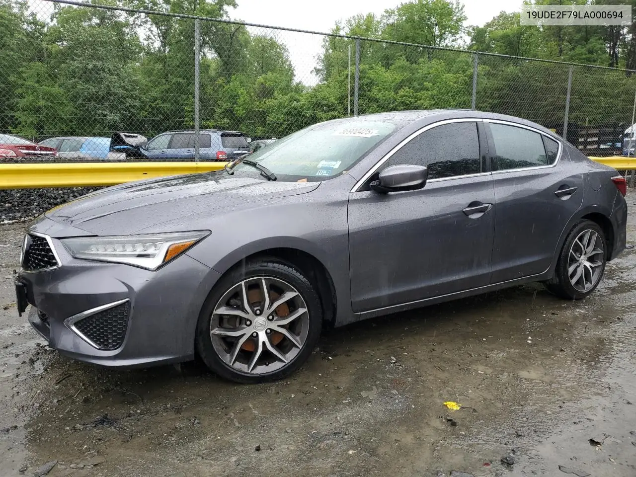 2020 Acura Ilx Premium VIN: 19UDE2F79LA000694 Lot: 56900425