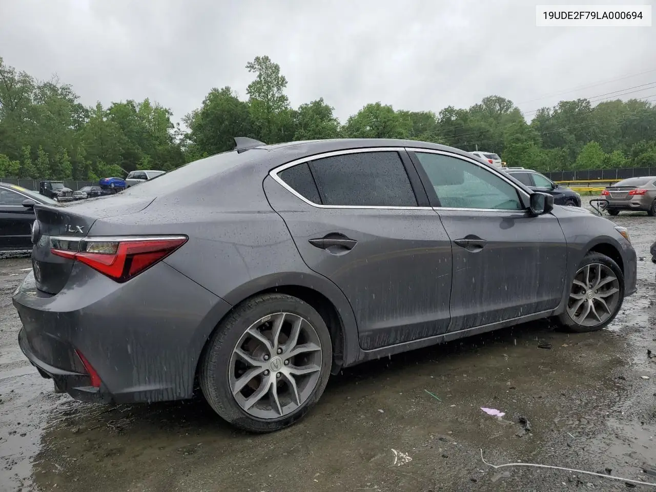 2020 Acura Ilx Premium VIN: 19UDE2F79LA000694 Lot: 56900425