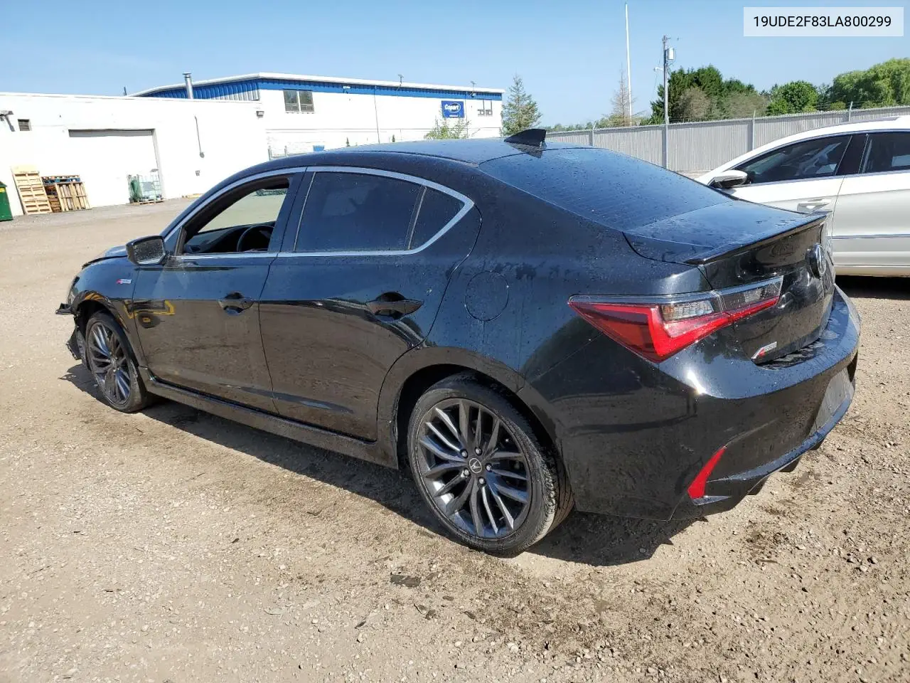 2020 Acura Ilx Premium A-Spec VIN: 19UDE2F83LA800299 Lot: 60544375