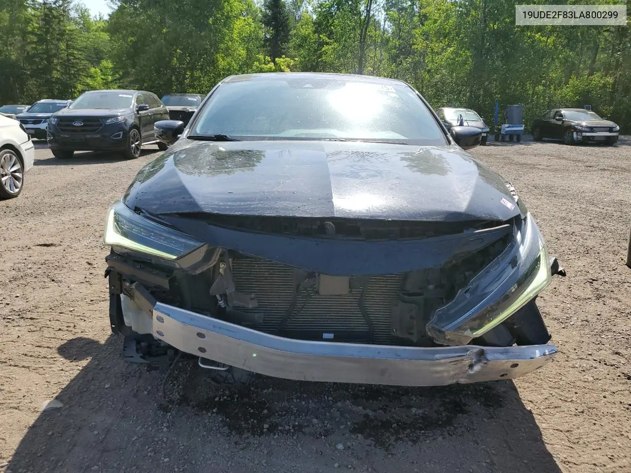 2020 Acura Ilx Premium A-Spec VIN: 19UDE2F83LA800299 Lot: 60544375