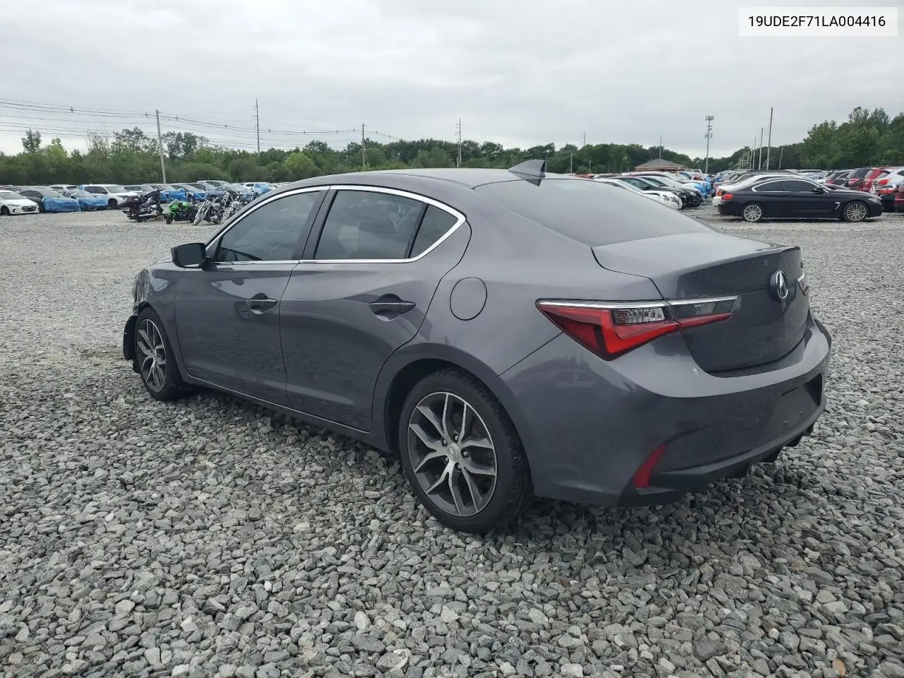 2020 Acura Ilx Premium VIN: 19UDE2F71LA004416 Lot: 60588095