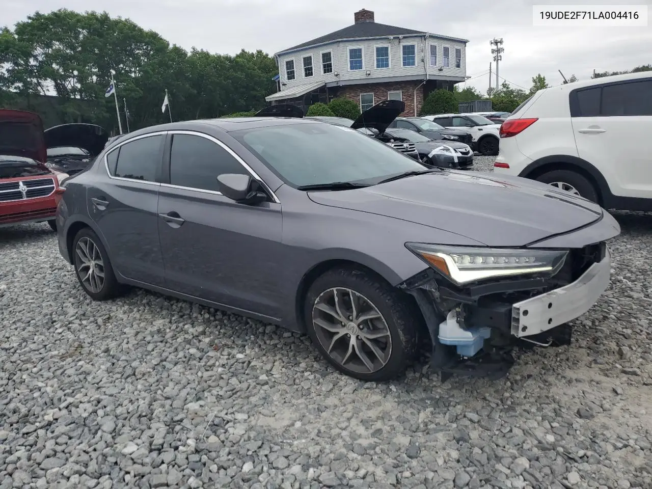 2020 Acura Ilx Premium VIN: 19UDE2F71LA004416 Lot: 60588095