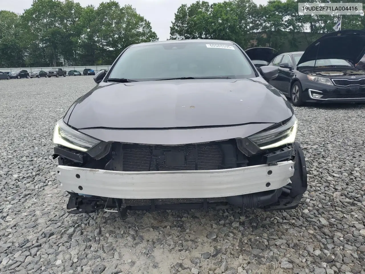 2020 Acura Ilx Premium VIN: 19UDE2F71LA004416 Lot: 60588095