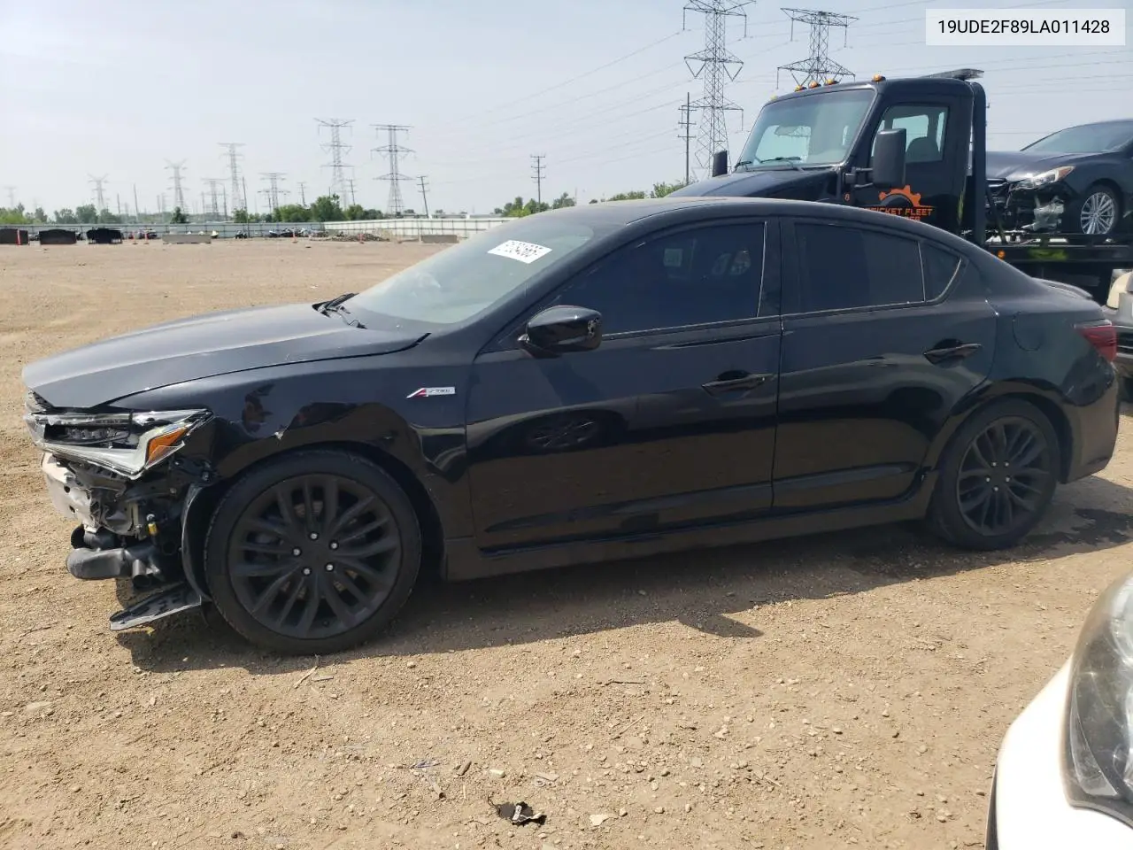 2020 Acura Ilx Premium A-Spec VIN: 19UDE2F89LA011428 Lot: 61084565