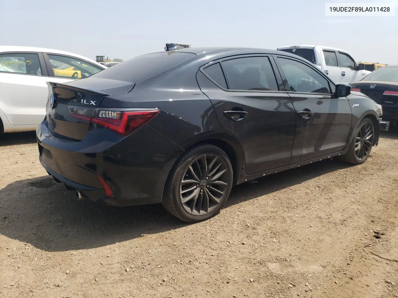 2020 Acura Ilx Premium A-Spec VIN: 19UDE2F89LA011428 Lot: 61084565