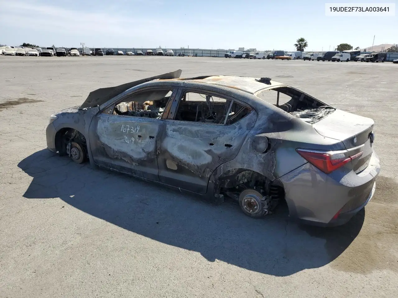 2020 Acura Ilx Premium VIN: 19UDE2F73LA003641 Lot: 61758185