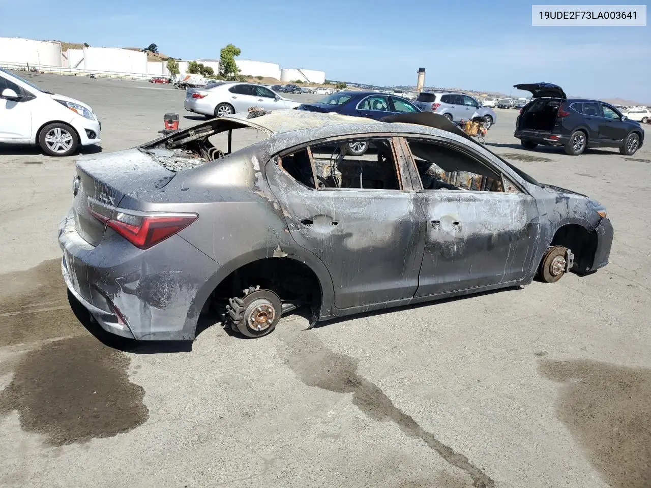2020 Acura Ilx Premium VIN: 19UDE2F73LA003641 Lot: 61758185