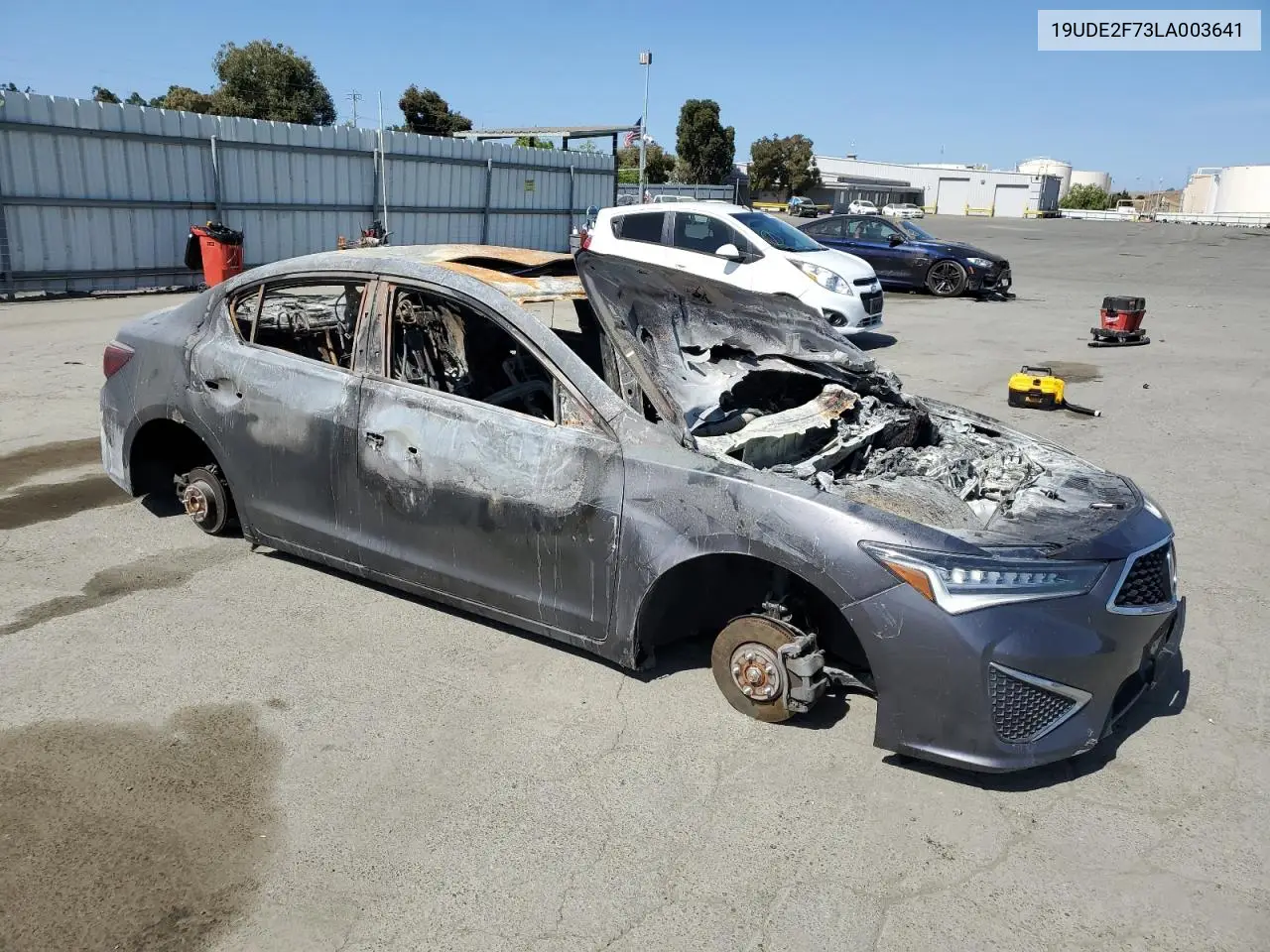 2020 Acura Ilx Premium VIN: 19UDE2F73LA003641 Lot: 61758185