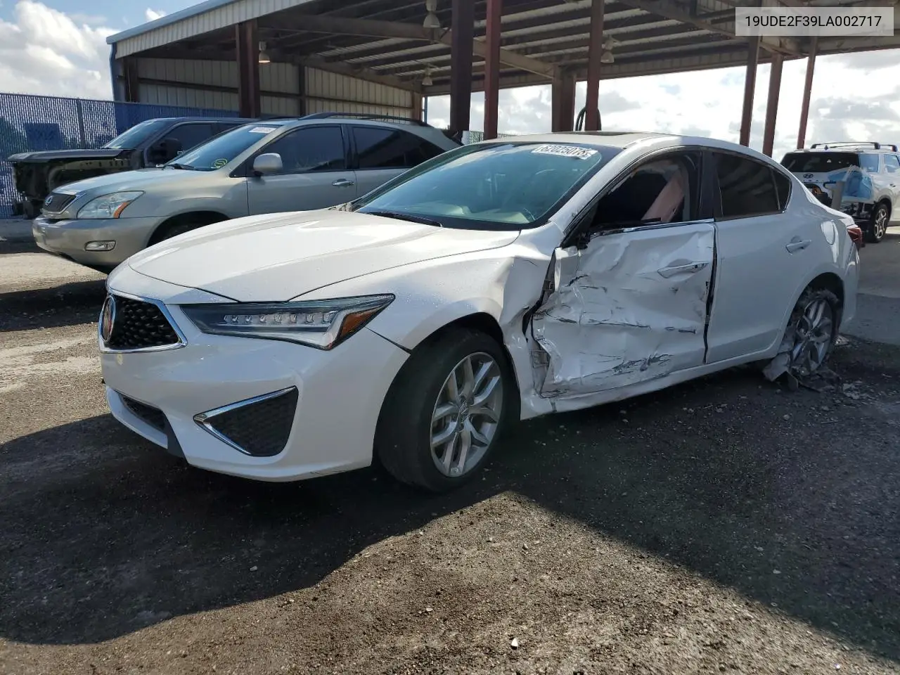 2020 Acura Ilx VIN: 19UDE2F39LA002717 Lot: 62025075