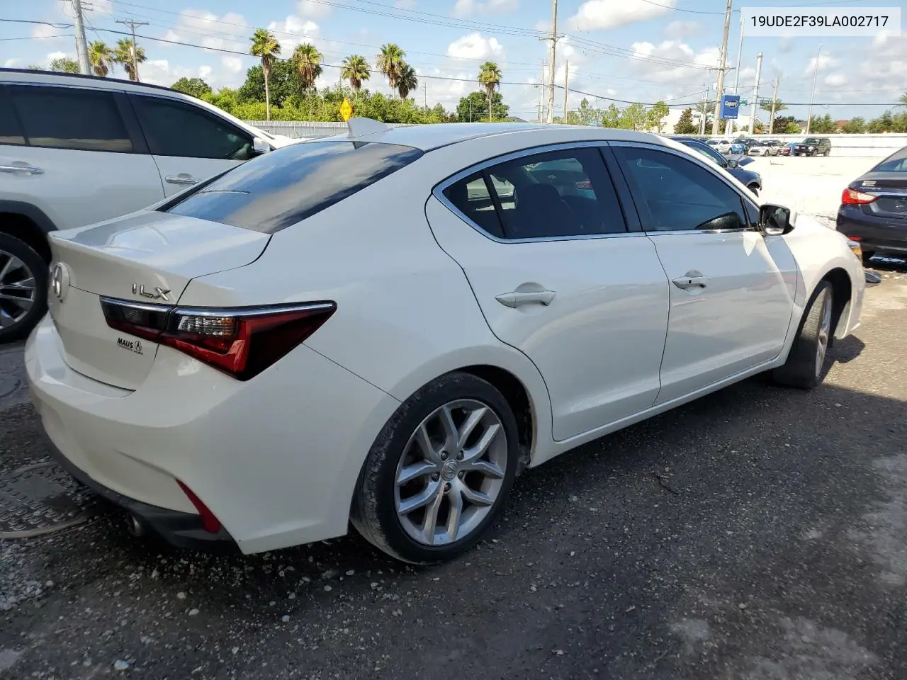 2020 Acura Ilx VIN: 19UDE2F39LA002717 Lot: 62025075