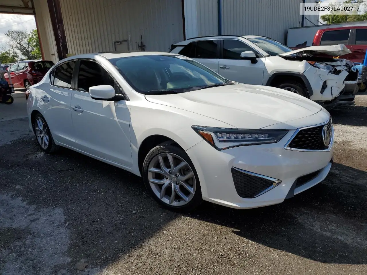 2020 Acura Ilx VIN: 19UDE2F39LA002717 Lot: 62025075