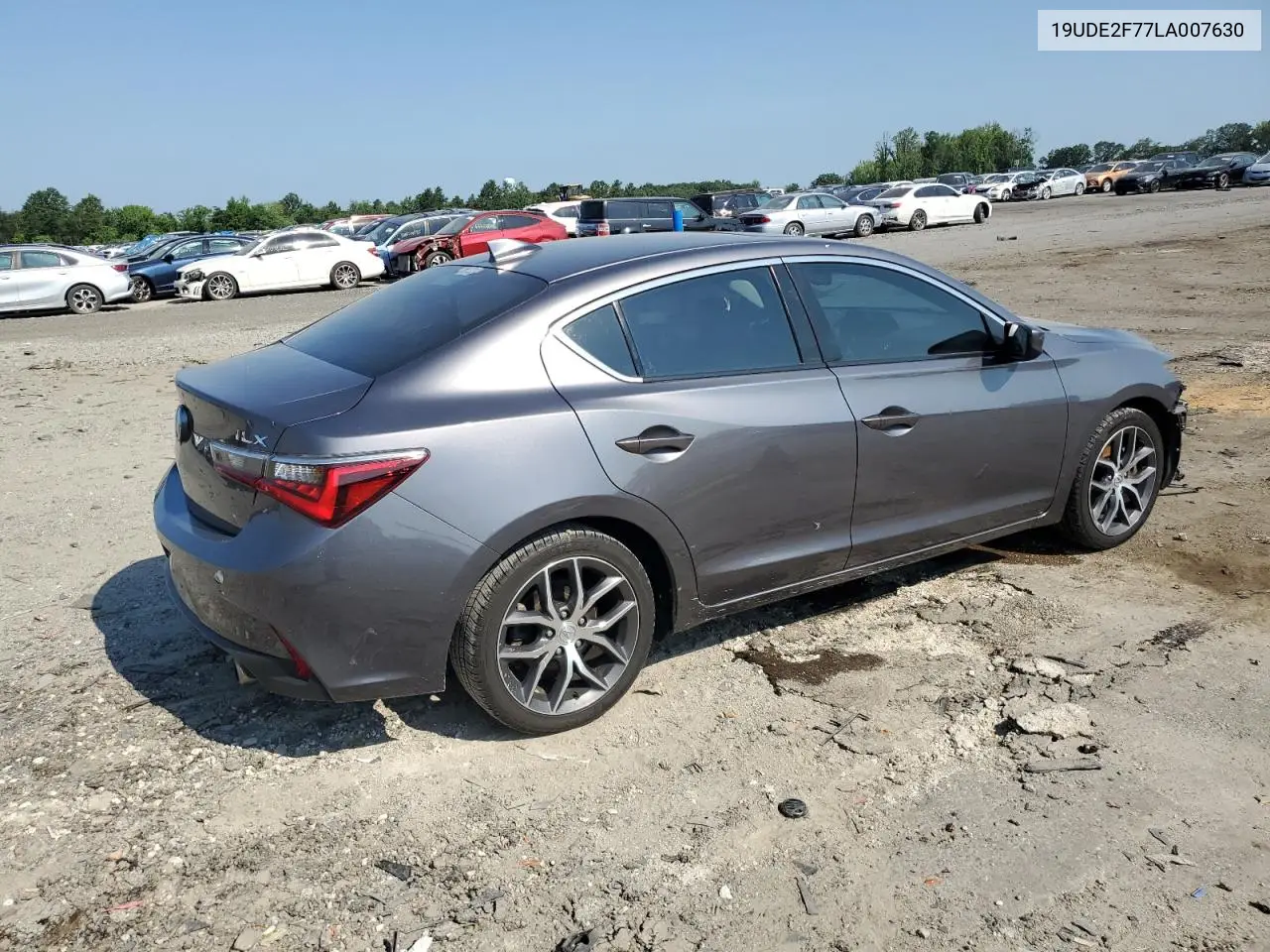 2020 Acura Ilx Premium VIN: 19UDE2F77LA007630 Lot: 62655785