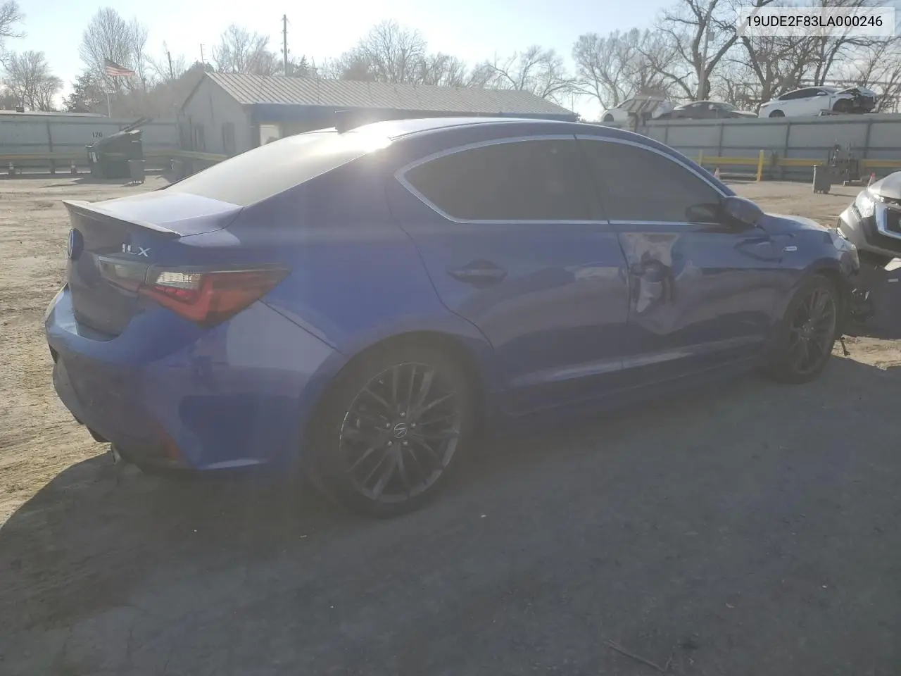 2020 Acura Ilx Premium A-Spec VIN: 19UDE2F83LA000246 Lot: 86295274
