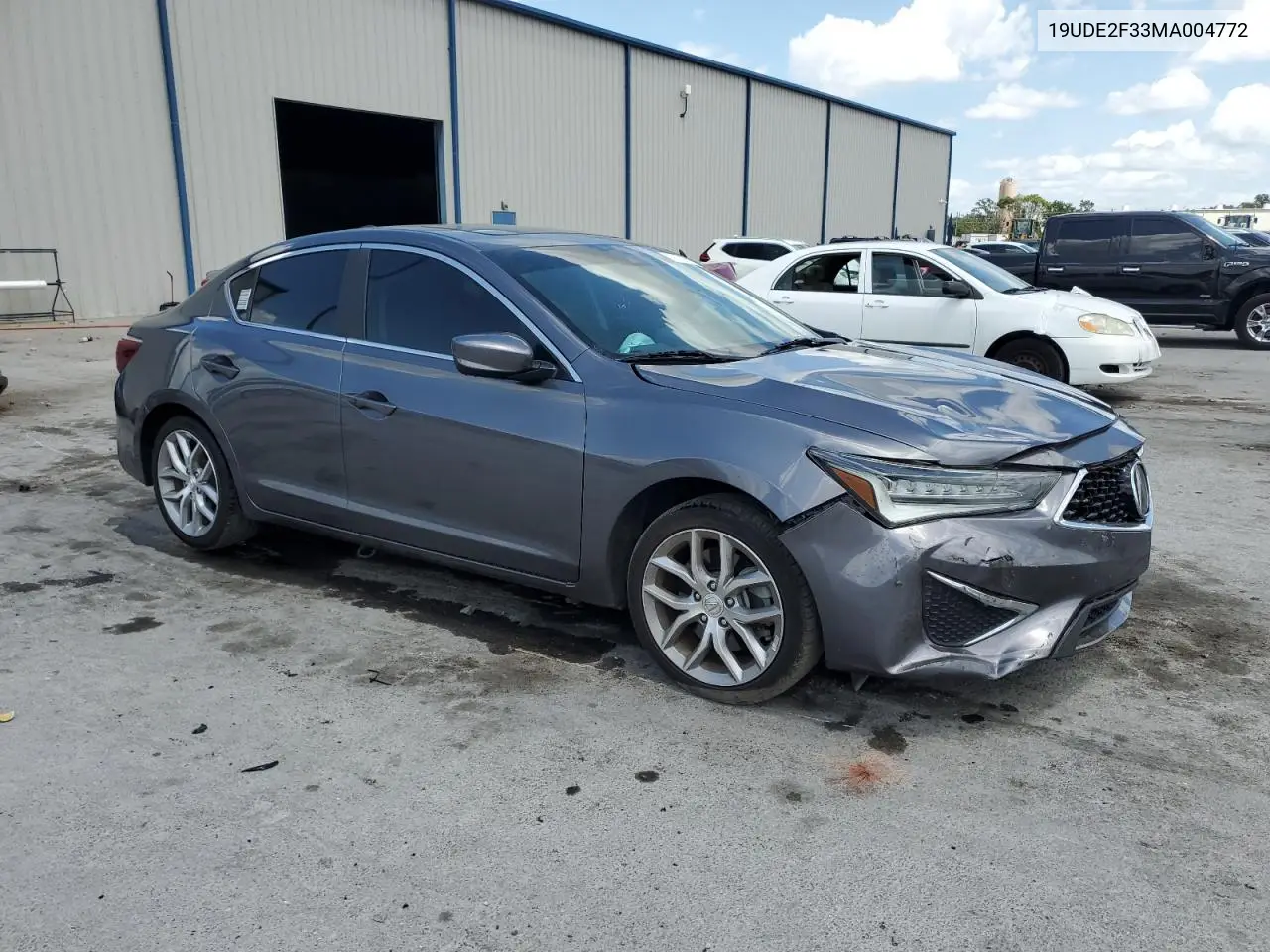 2021 Acura Ilx VIN: 19UDE2F33MA004772 Lot: 55019955