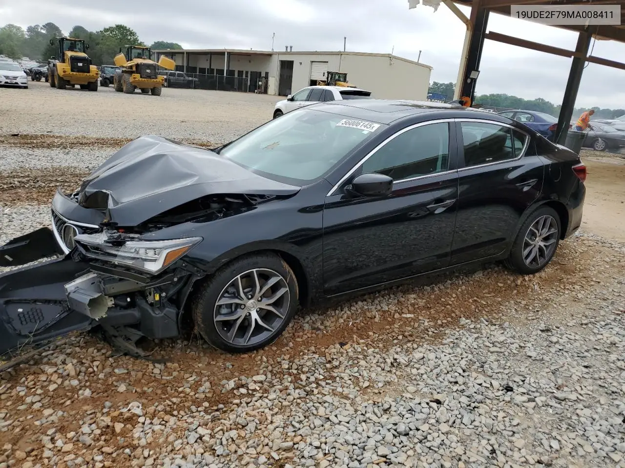 2021 Acura Ilx Premium VIN: 19UDE2F79MA008411 Lot: 56006145
