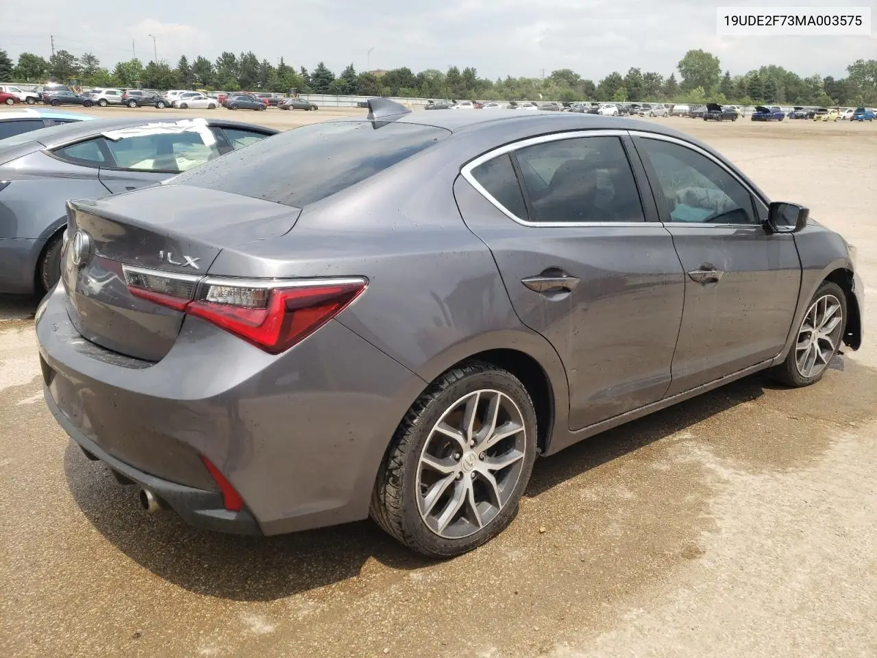 2021 Acura Ilx Premium VIN: 19UDE2F73MA003575 Lot: 58561105