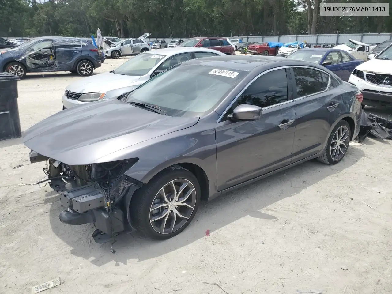 2021 Acura Ilx Premium VIN: 19UDE2F76MA011413 Lot: 60499145