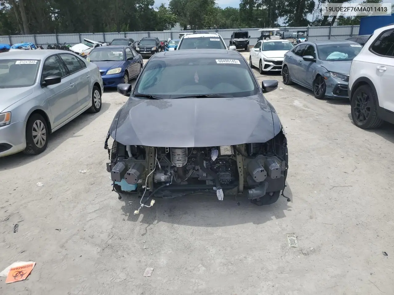 2021 Acura Ilx Premium VIN: 19UDE2F76MA011413 Lot: 60499145
