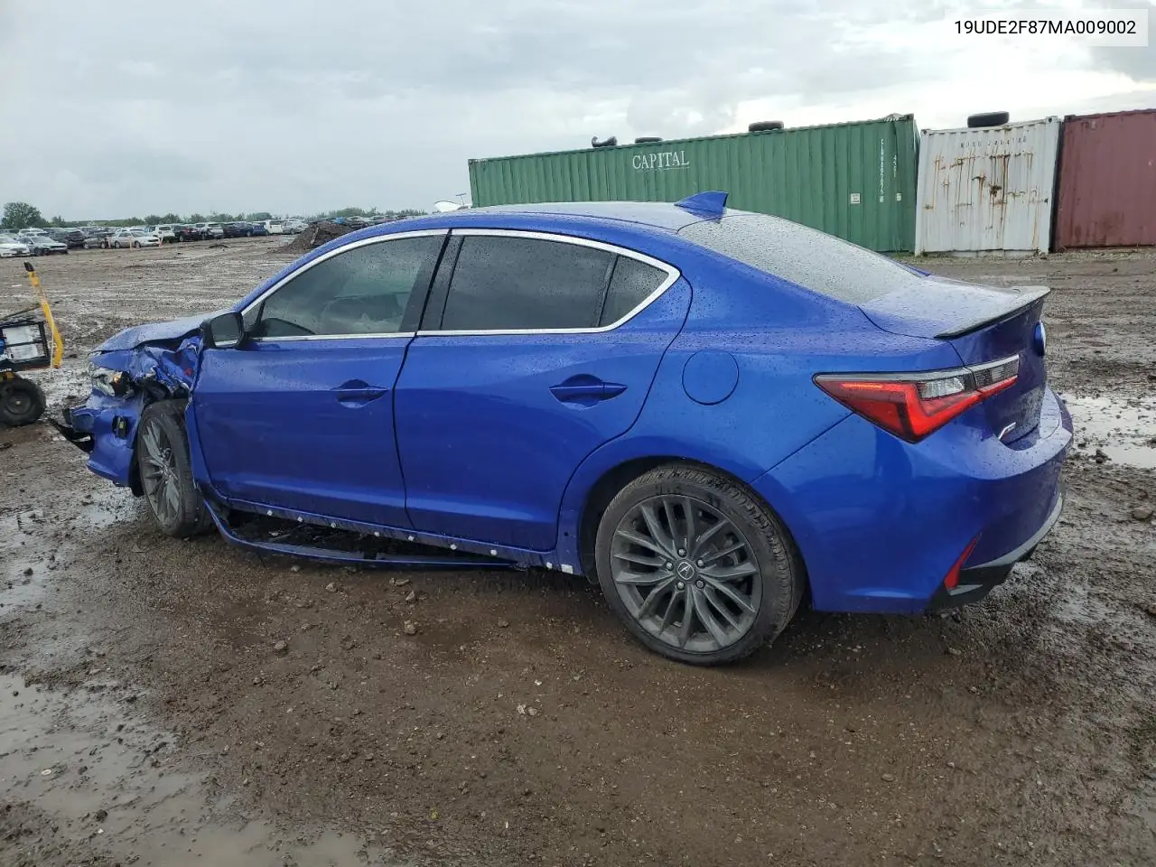 2021 Acura Ilx Premium A-Spec VIN: 19UDE2F87MA009002 Lot: 61564475