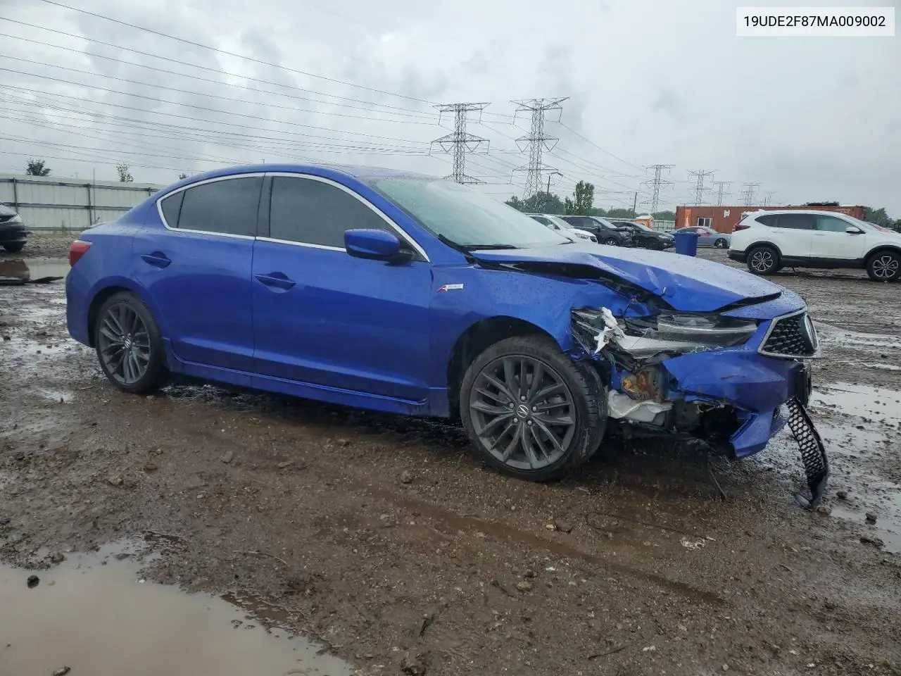 2021 Acura Ilx Premium A-Spec VIN: 19UDE2F87MA009002 Lot: 61564475