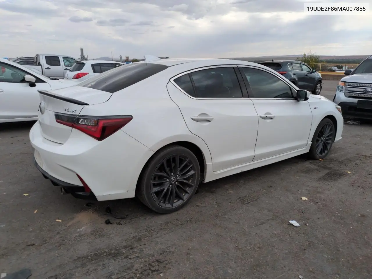 2021 Acura Ilx Premium A-Spec VIN: 19UDE2F86MA007855 Lot: 61993585
