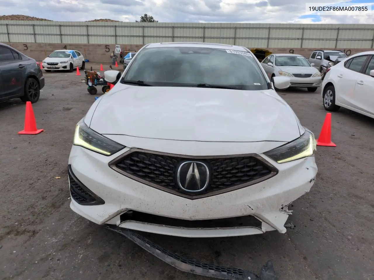 2021 Acura Ilx Premium A-Spec VIN: 19UDE2F86MA007855 Lot: 61993585