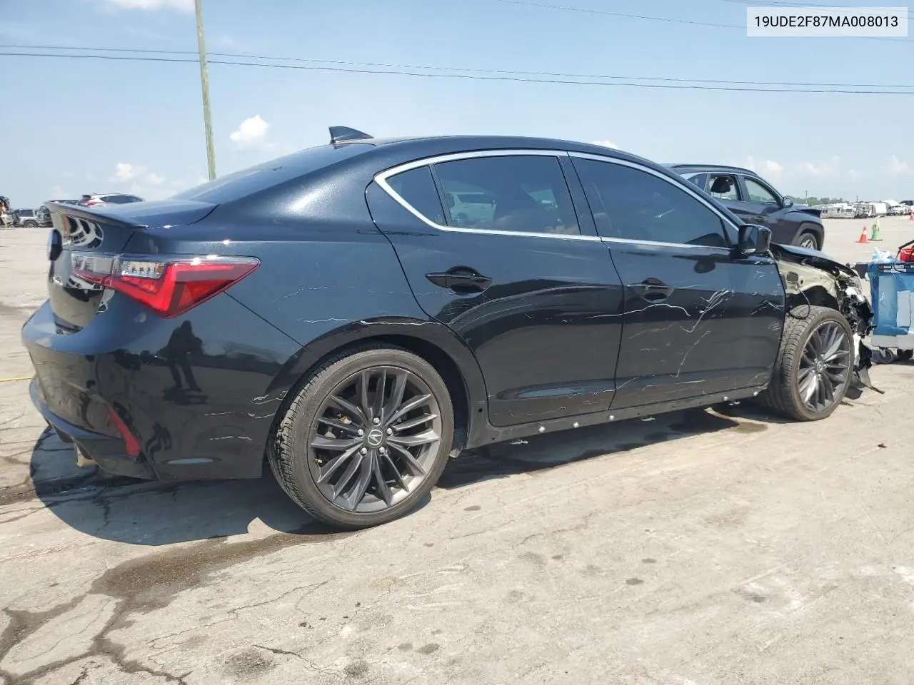 2021 Acura Ilx Premium A-Spec VIN: 19UDE2F87MA008013 Lot: 62346535
