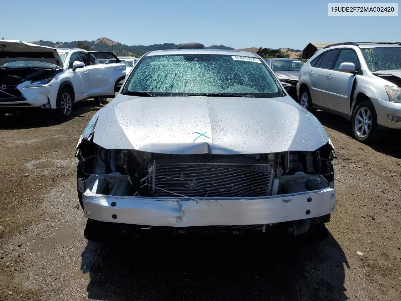 2021 Acura Ilx Premium VIN: 19UDE2F72MA002420 Lot: 63042265