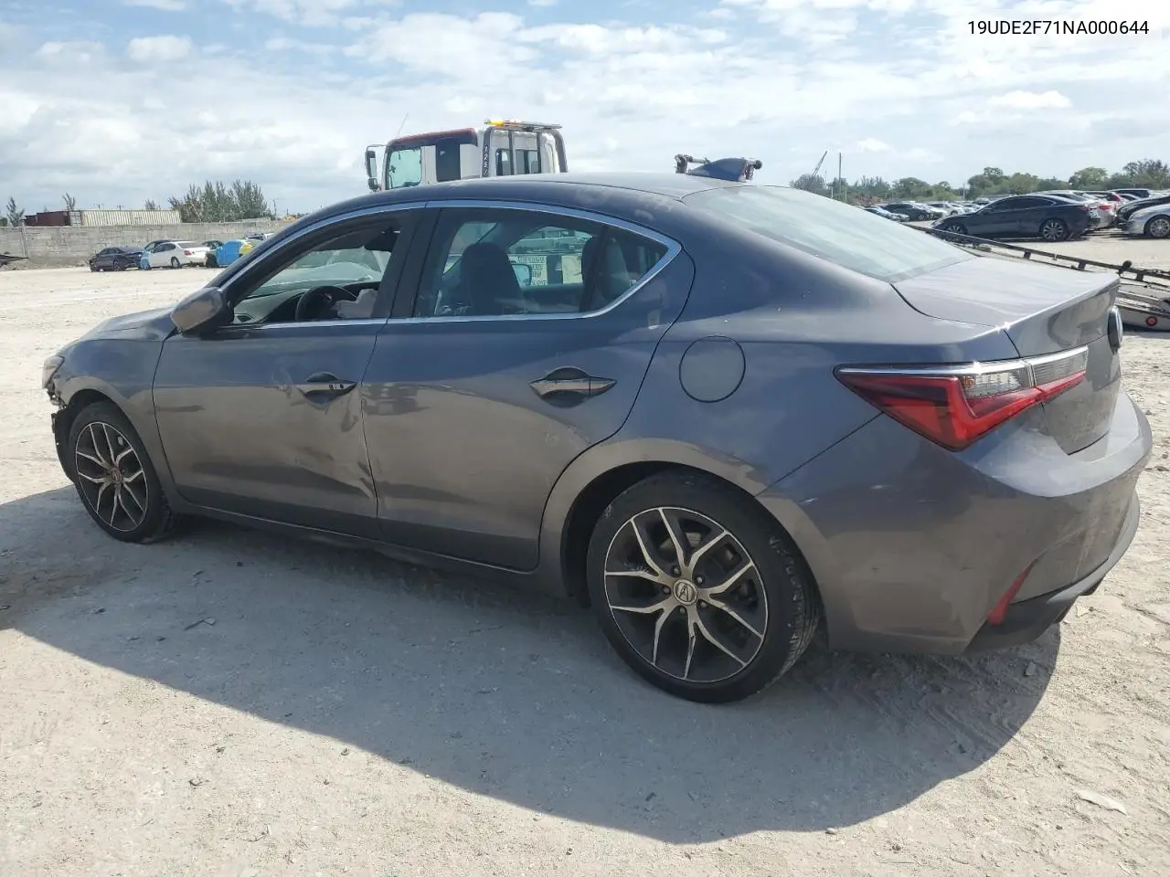 2022 Acura Ilx Premium VIN: 19UDE2F71NA000644 Lot: 50794375
