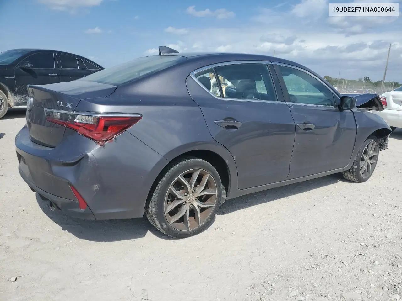 2022 Acura Ilx Premium VIN: 19UDE2F71NA000644 Lot: 50794375