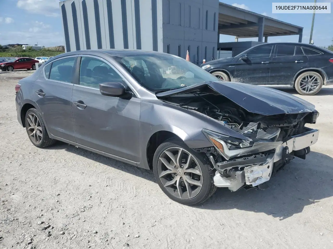 2022 Acura Ilx Premium VIN: 19UDE2F71NA000644 Lot: 50794375