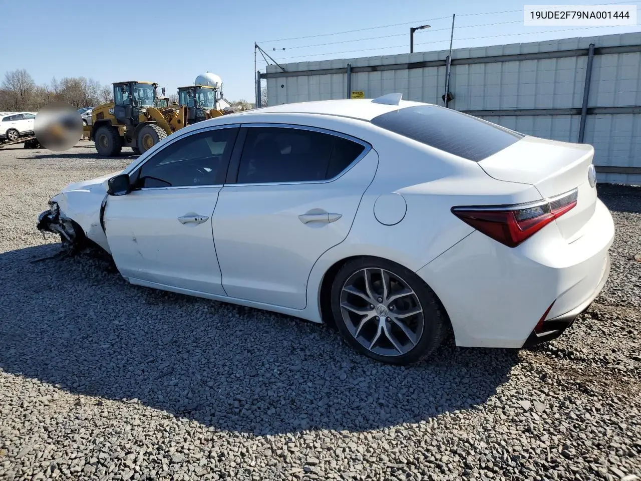 2022 Acura Ilx Premium VIN: 19UDE2F79NA001444 Lot: 52224075