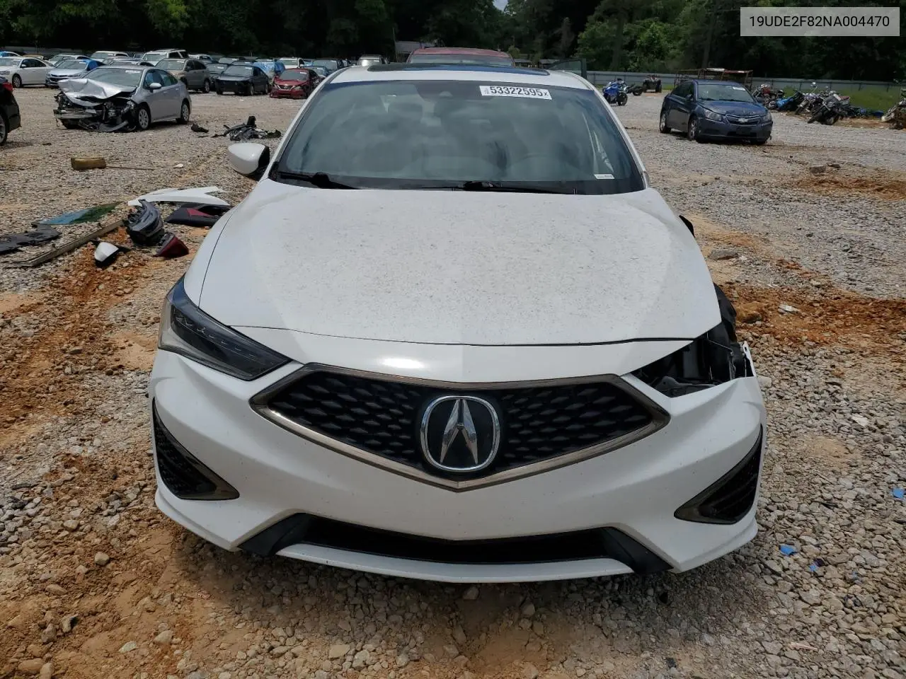 2022 Acura Ilx Premium A-Spec VIN: 19UDE2F82NA004470 Lot: 53322595