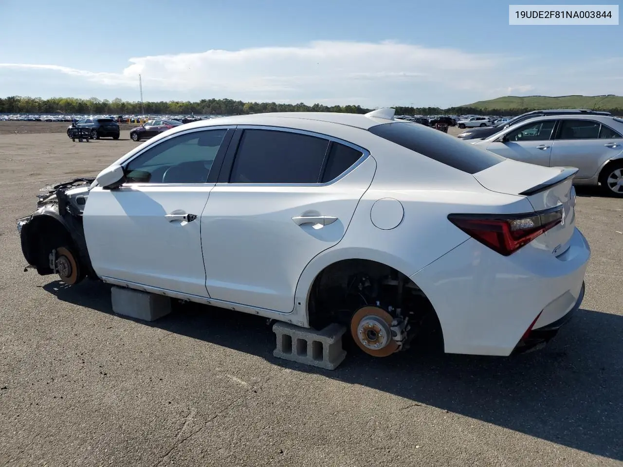 2022 Acura Ilx Premium A-Spec VIN: 19UDE2F81NA003844 Lot: 55320675