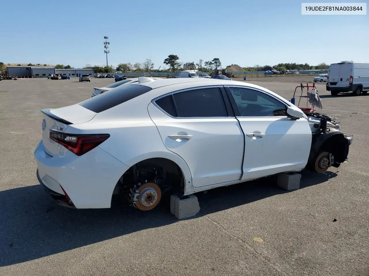 2022 Acura Ilx Premium A-Spec VIN: 19UDE2F81NA003844 Lot: 55320675