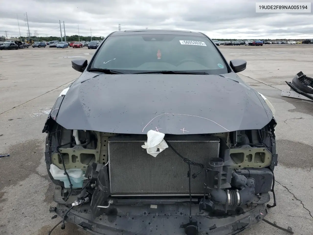 2022 Acura Ilx Premium A-Spec VIN: 19UDE2F89NA005194 Lot: 56053035