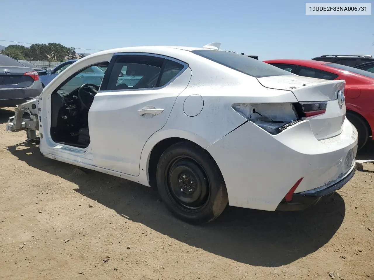 2022 Acura Ilx Premium A-Spec VIN: 19UDE2F83NA006731 Lot: 61079215