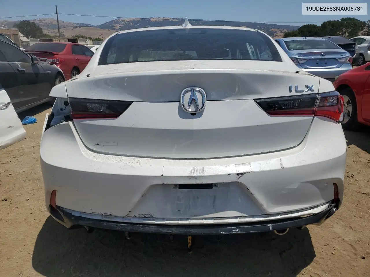 2022 Acura Ilx Premium A-Spec VIN: 19UDE2F83NA006731 Lot: 61079215