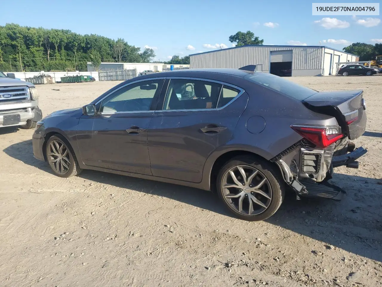 2022 Acura Ilx Premium VIN: 19UDE2F70NA004796 Lot: 61659045