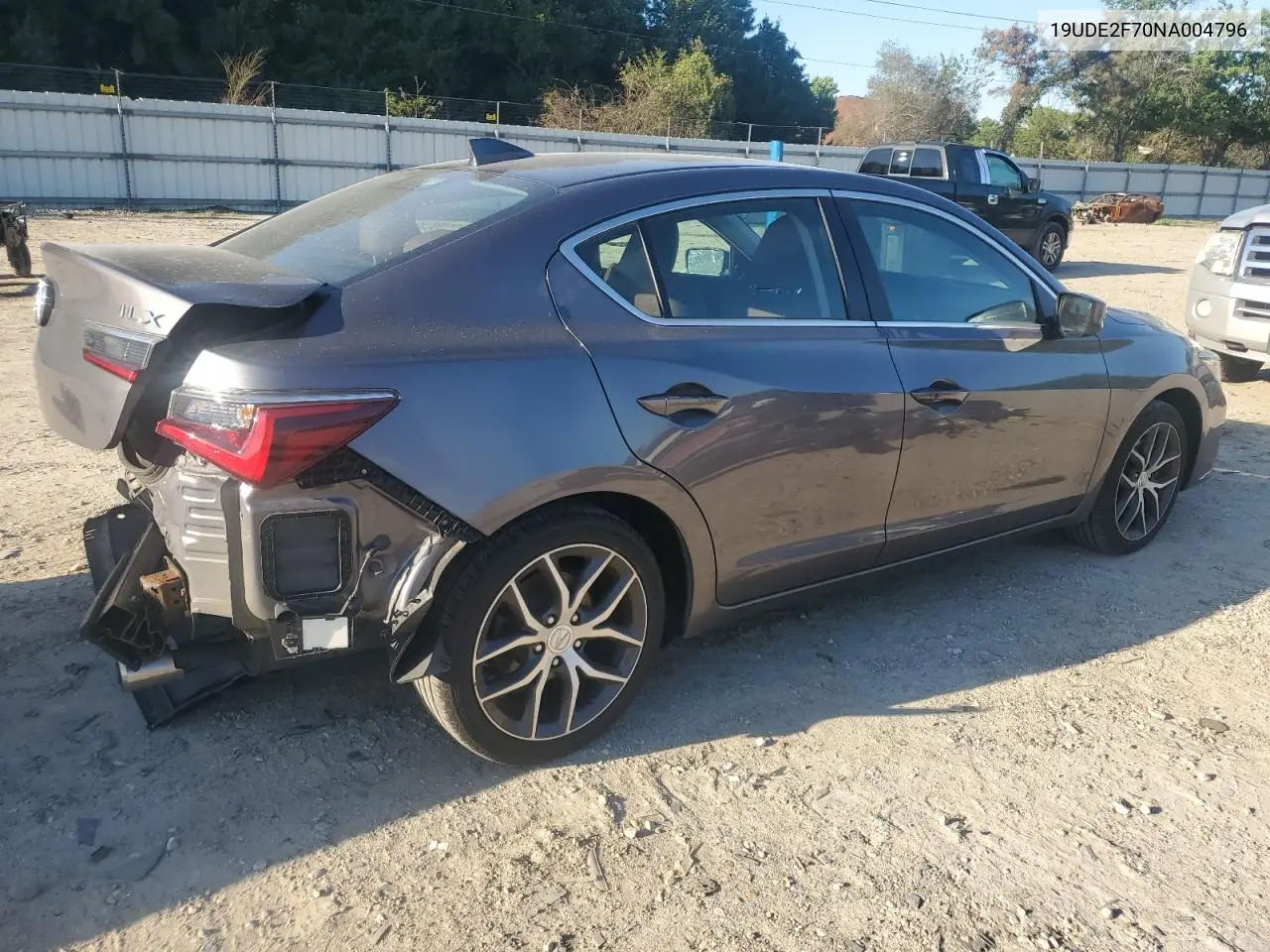 2022 Acura Ilx Premium VIN: 19UDE2F70NA004796 Lot: 61659045