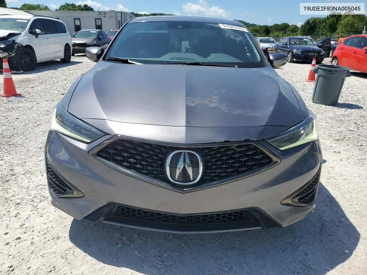 2022 Acura Ilx Premium A-Spec VIN: 19UDE2F83NA005045 Lot: 61683555