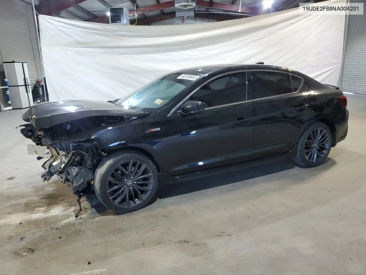 2022 Acura Ilx Premium A-Spec VIN: 19UDE2F88NA004201 Lot: 62326855