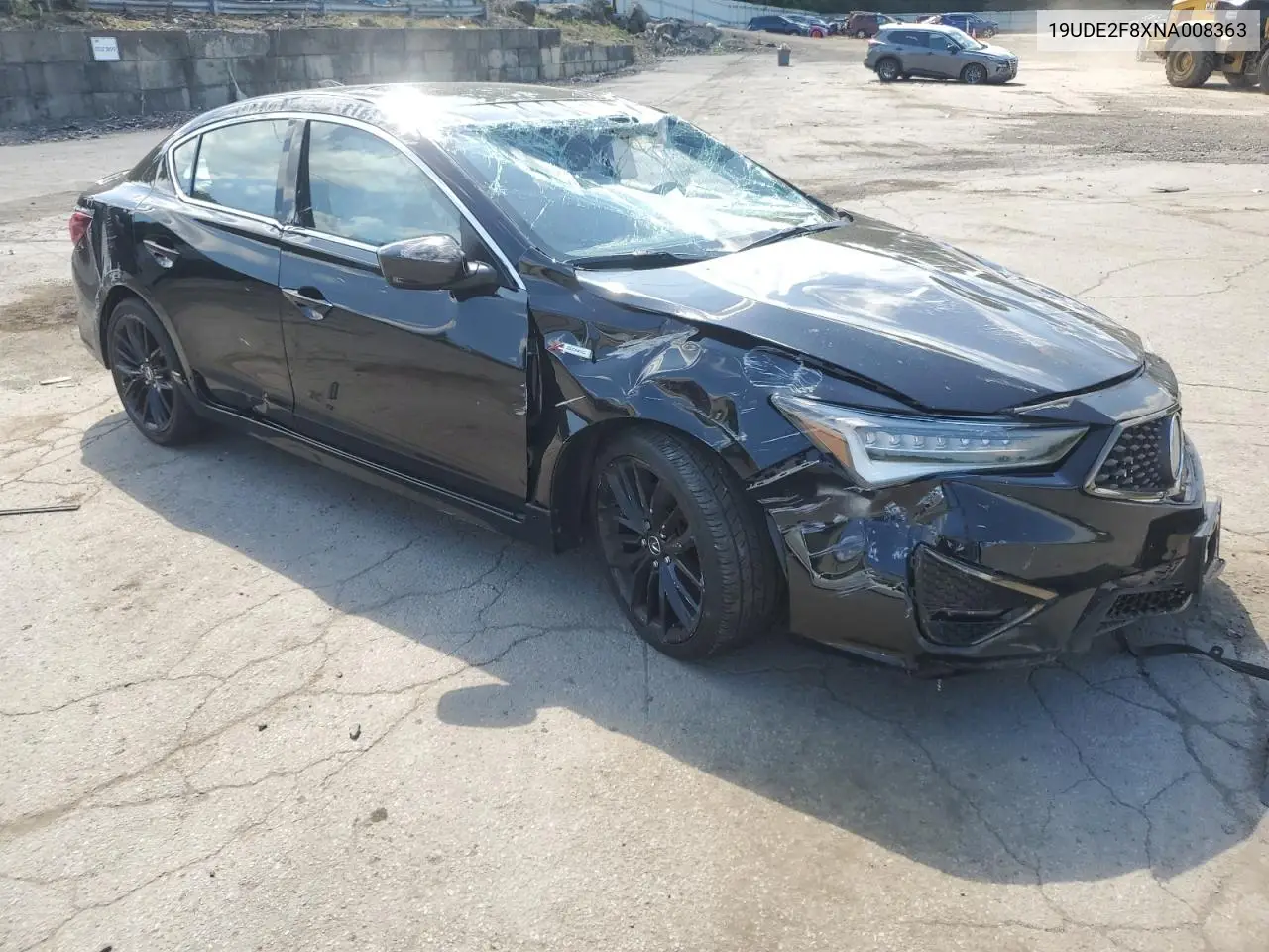 2022 Acura Ilx Premium A-Spec VIN: 19UDE2F8XNA008363 Lot: 62790965