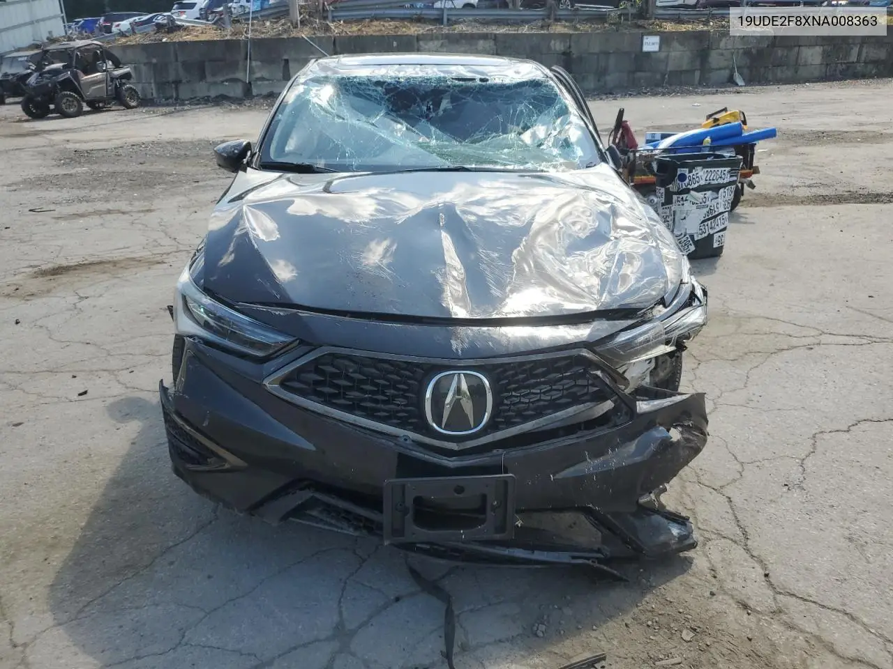 2022 Acura Ilx Premium A-Spec VIN: 19UDE2F8XNA008363 Lot: 62790965