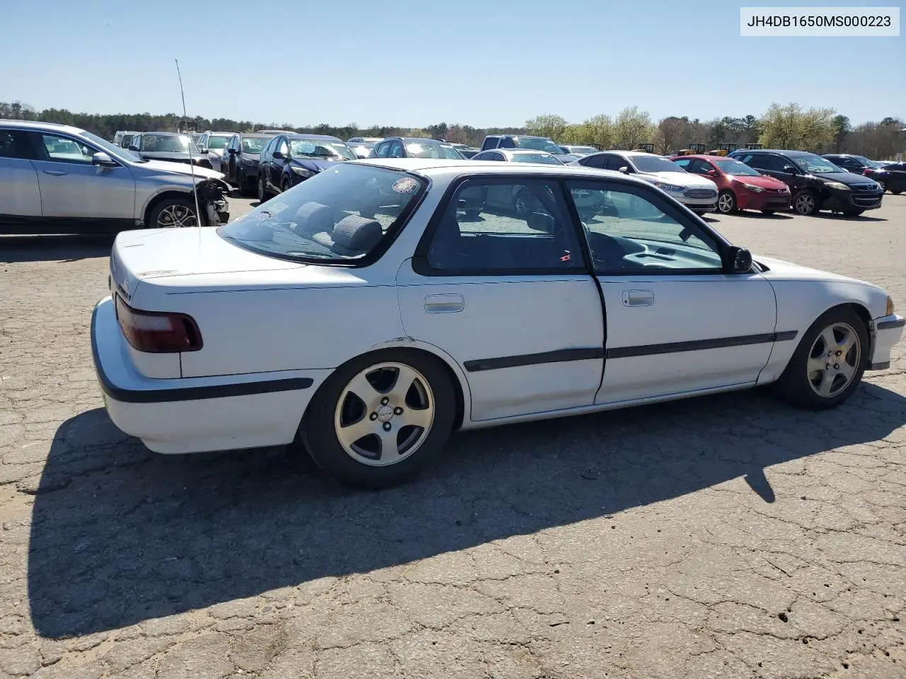 1991 Acura Integra Ls VIN: JH4DB1650MS000223 Lot: 49068645