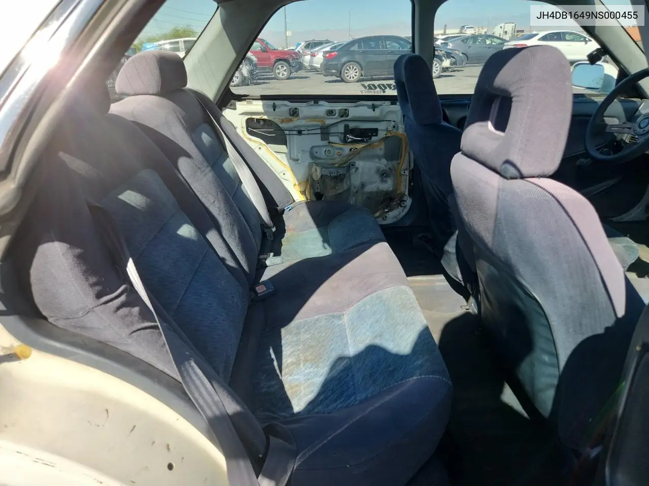 1992 Acura Integra Rs VIN: JH4DB1649NS000455 Lot: 62386755