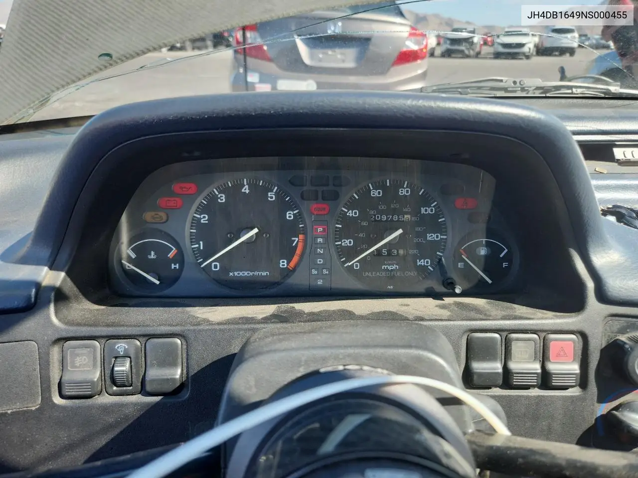 1992 Acura Integra Rs VIN: JH4DB1649NS000455 Lot: 62386755