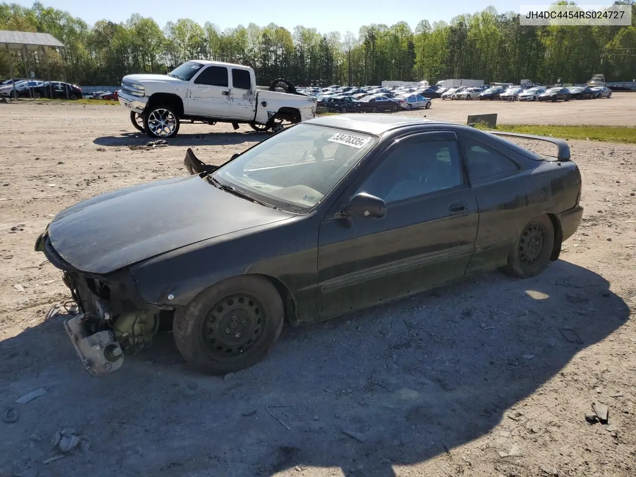1994 Acura Integra Ls VIN: JH4DC4454RS024727 Lot: 53476335
